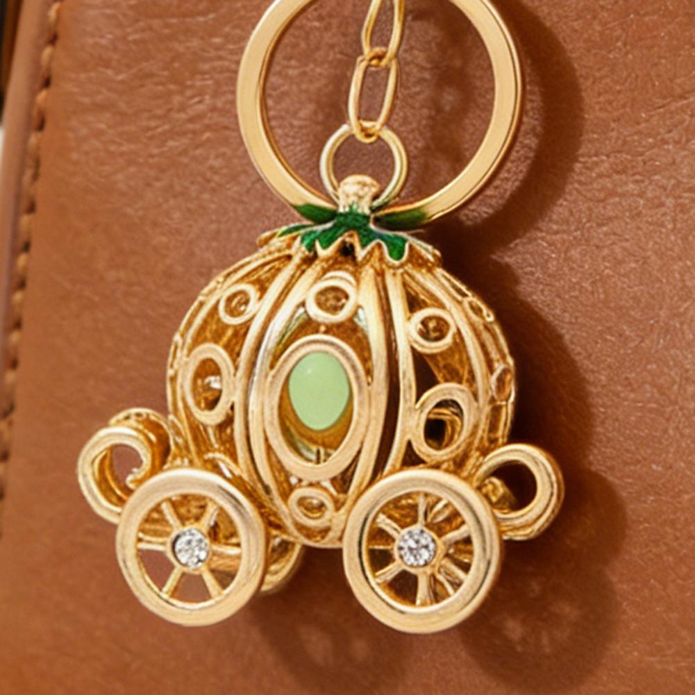 Women'S Accessories Coach - Pumpkin Carriage Keychain Fairy Tale Pumpkin