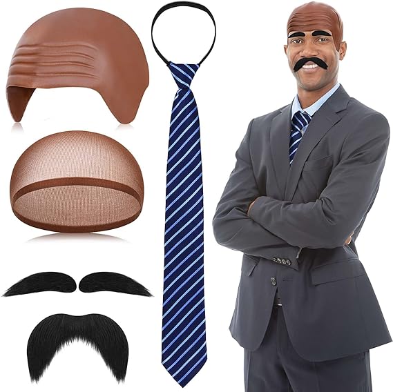 Women Accessories Combo - New Bald Cap Halloween Costume Accessories