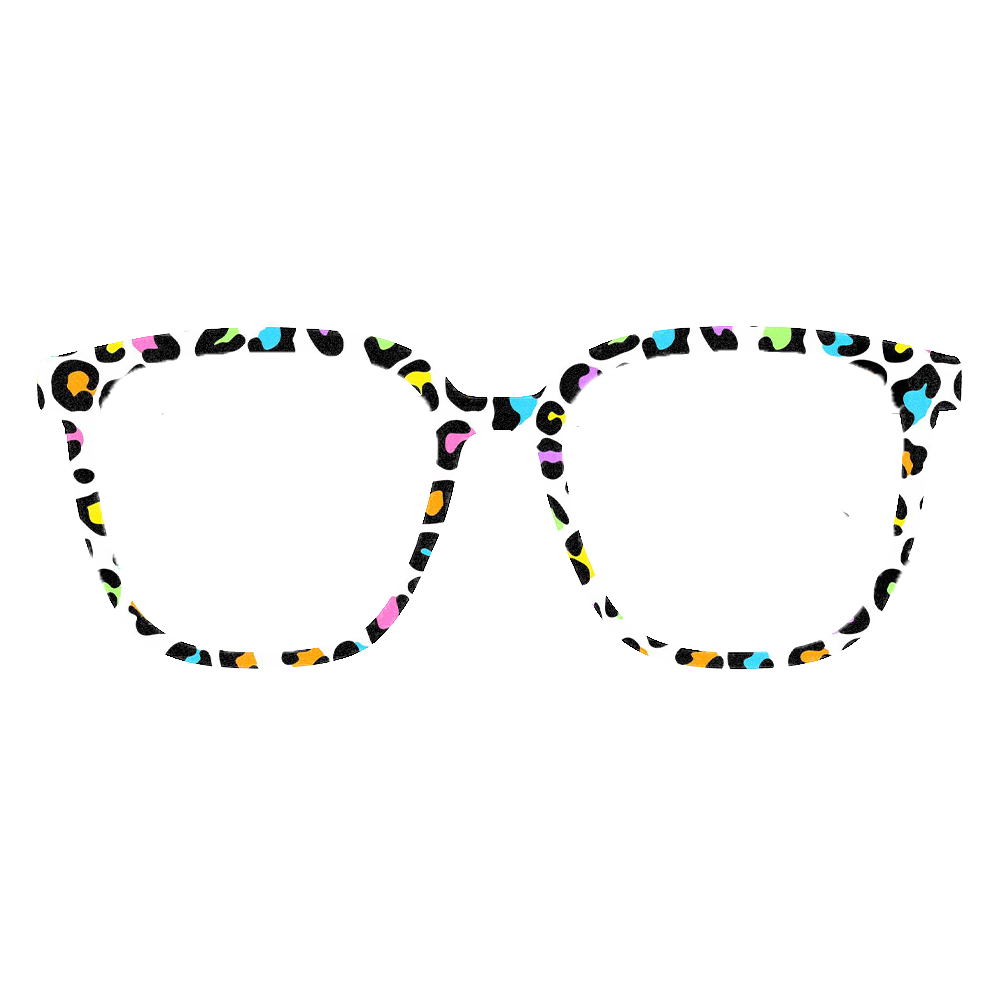Trendy Rainbow Leopard Print S - Women Accessories Trendy recension och pris