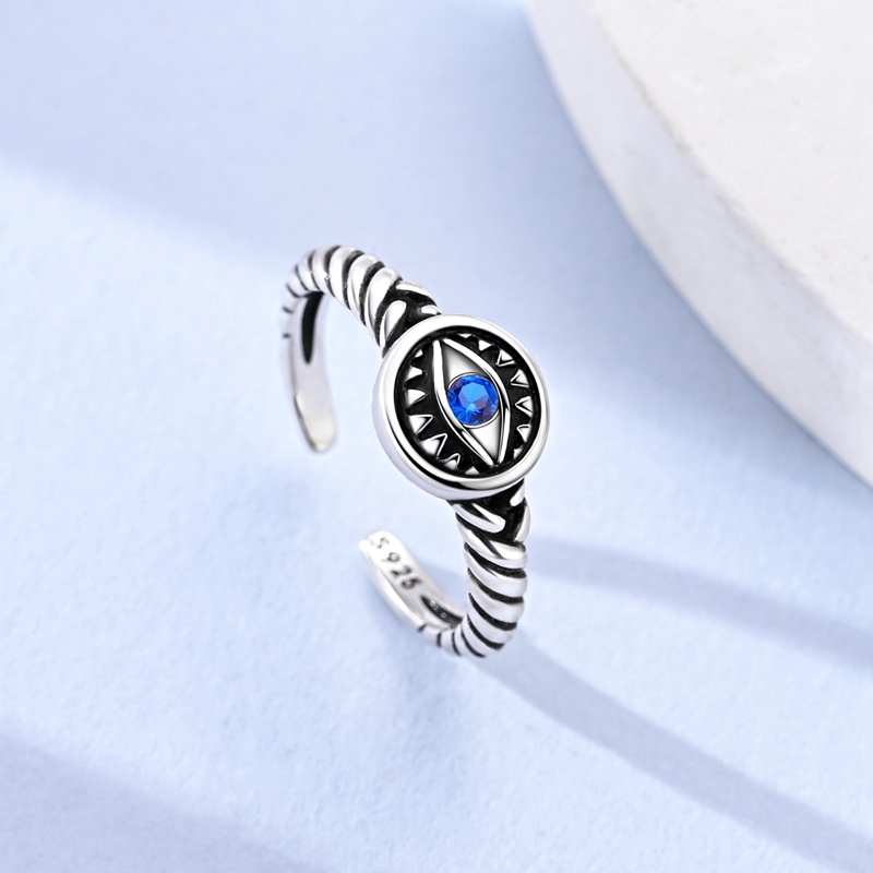 Original S925 Silver Faith Evi - Evil Eye Bracelet recension och pris