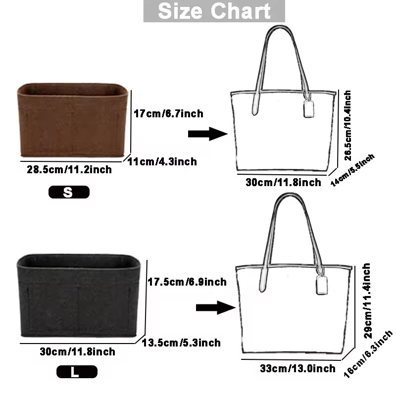 Bag Organizer Felt Liner Pocke - Women'S Accessories Coach recension och pris