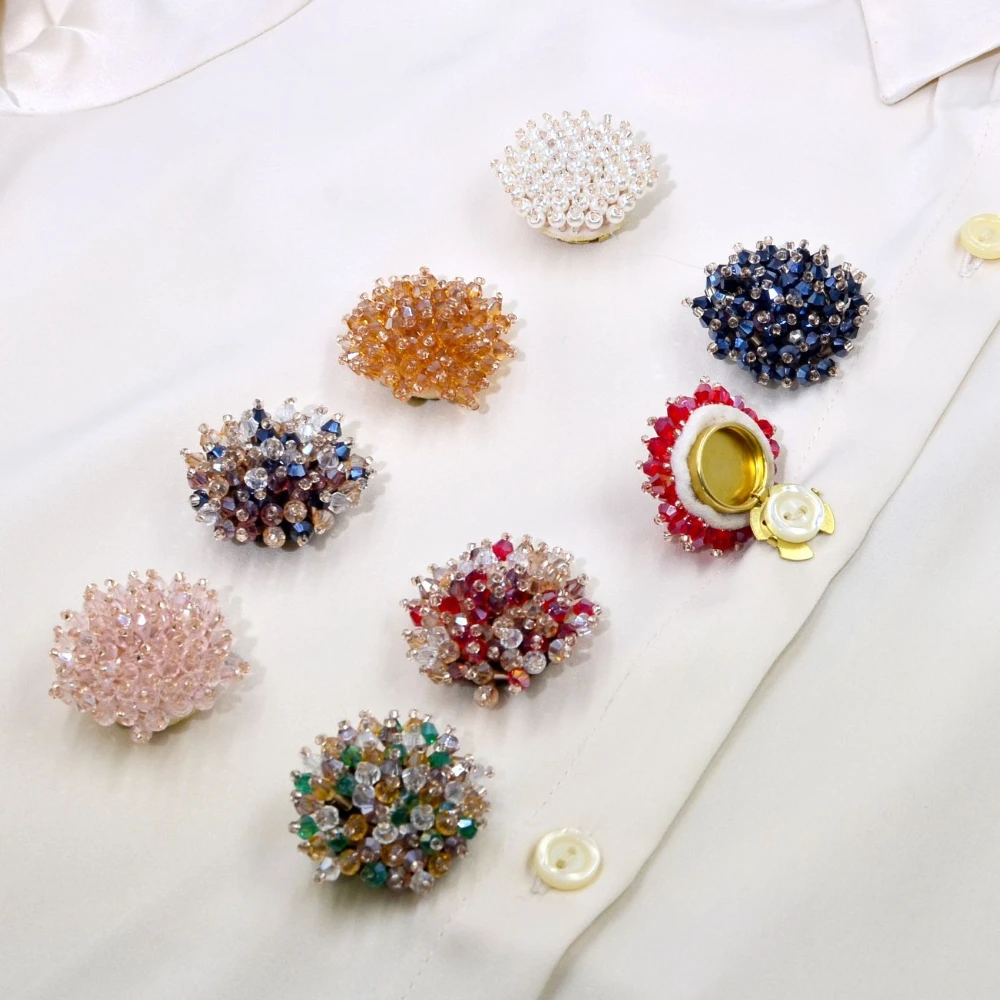 2PCS Elegant Button Covers Han - Women Accessories Trendy recension och pris