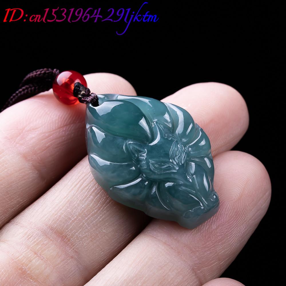 Natural Burmese Jadeite Fox Pe - Women Accessories Trendy recension och pris