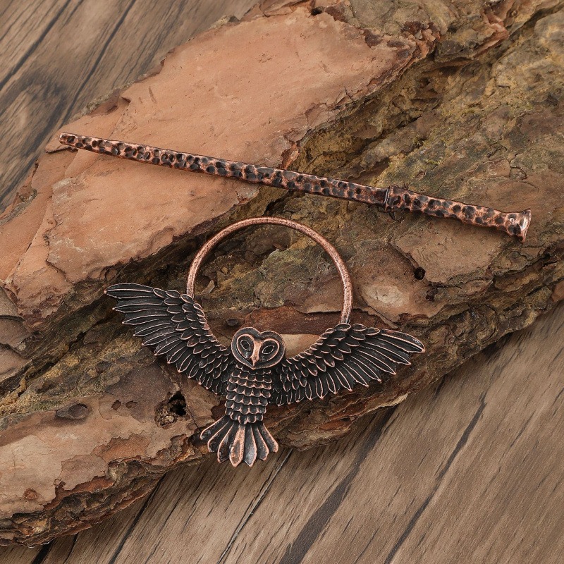 Niche Design Retro Gothic Owl  - Women'S Viking Accessories recension och pris