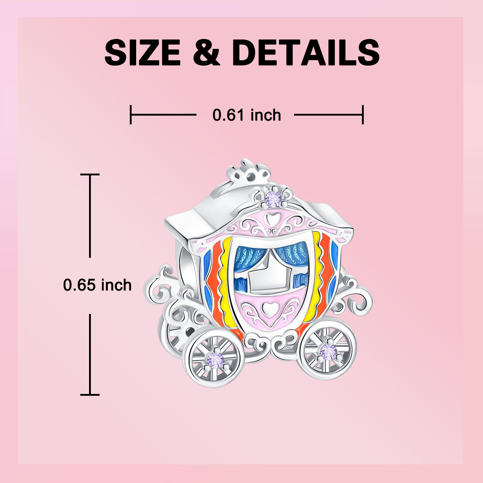 925 Sterling Silver Charm Fair - Women'S Accessories Coach recension och pris