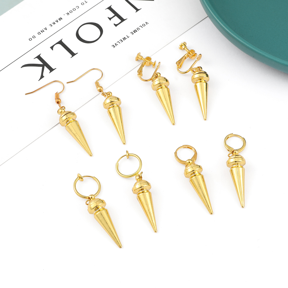 Fashion Anime Golden Color Awl - Women Accessories Trendy recension och pris