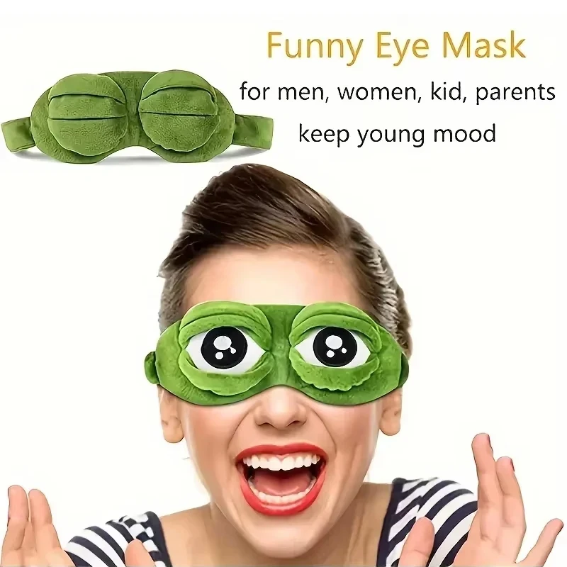 Frog Shaped Eye Mask Party Gam - Women Accessories Trendy recension och pris